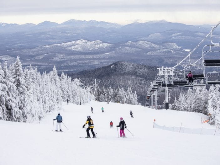 Gore mountain skiing