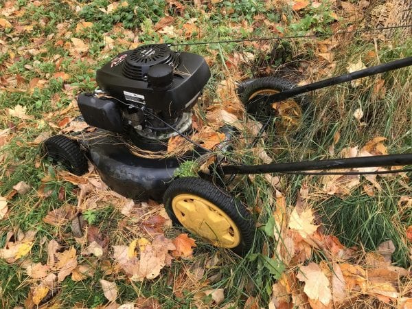 Lawn Mower in grass
