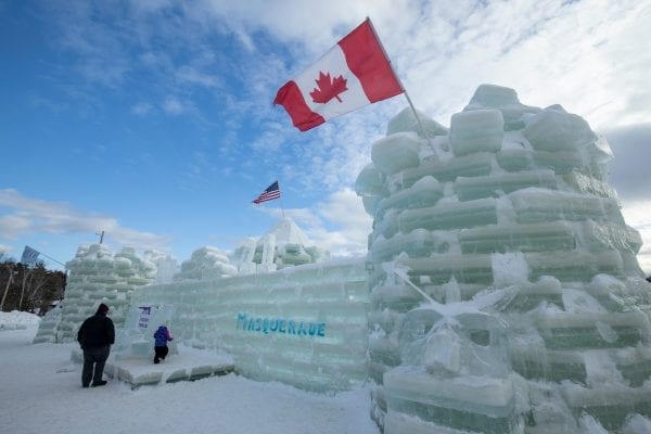 Saranac Lake Ice Castle