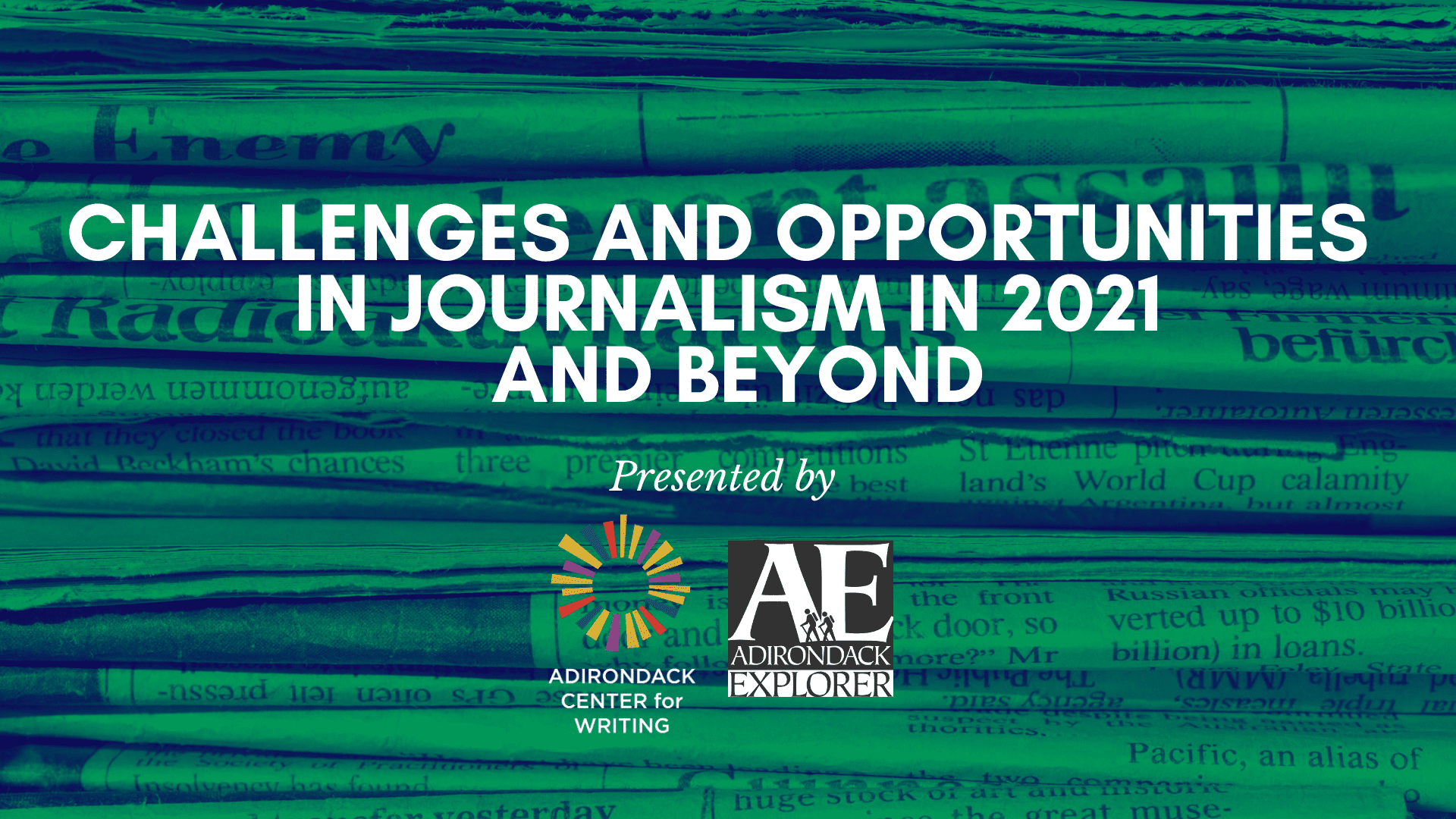 Journalism event