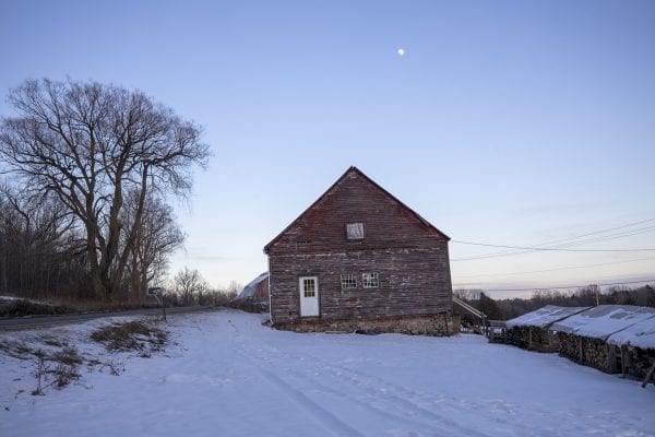 An old farmhouse along the Riverside Trail. Photo by Mike Lynch
