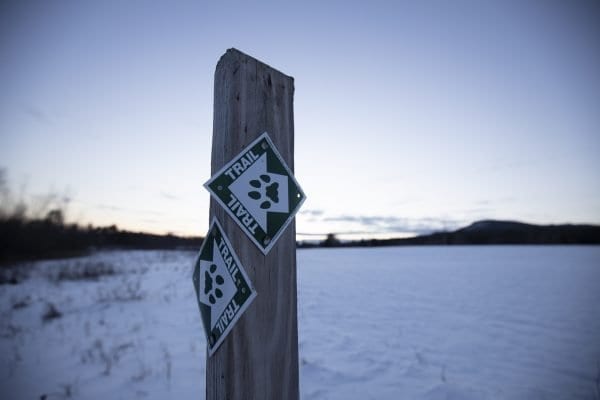 The Riverside Trail in Willsboro. Photo by Mike Lynch
