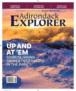 Adirondack Explorer Jan - Feb 2021 Cover