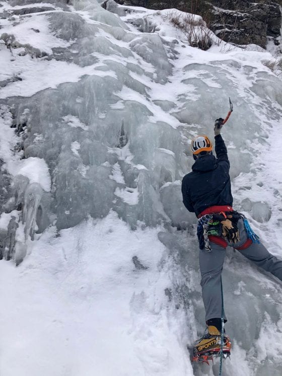New ice climbing guide gives solid overview for beginners and experienced adventurers