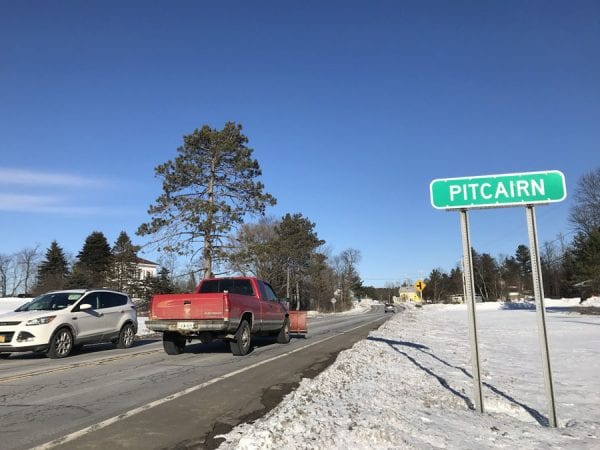 Pitcairn highway road salt