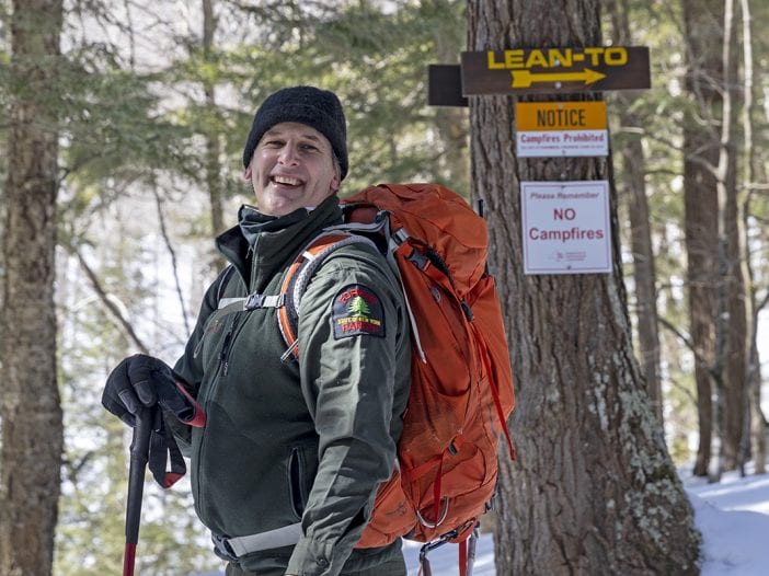Forest ranger Scott Van Laer