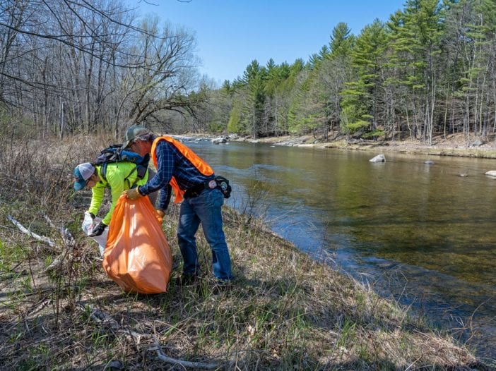 Ausable River cleanup