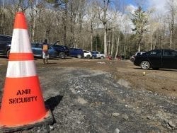 Adirondack Mountain Reserve's hiker parking lot