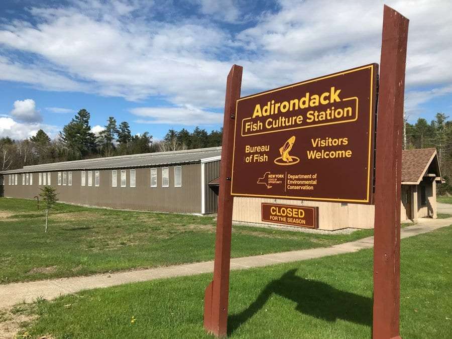 The Adirondack Fish Culture Station, a state hatchery.