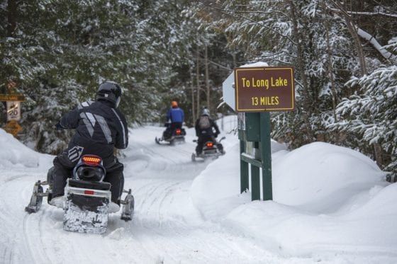 Newcomb snowmobiling back on track