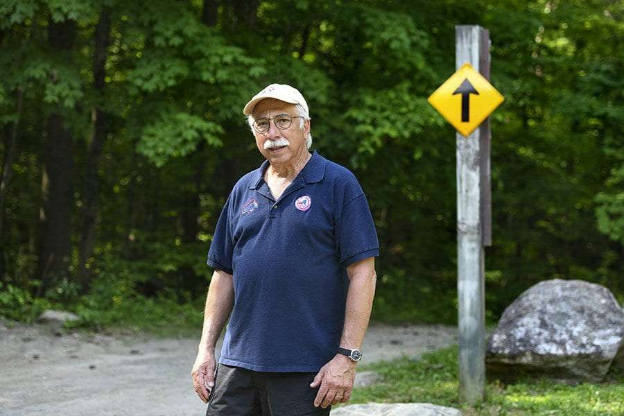 Dominic Jacangelo of the NYS snowmobile association