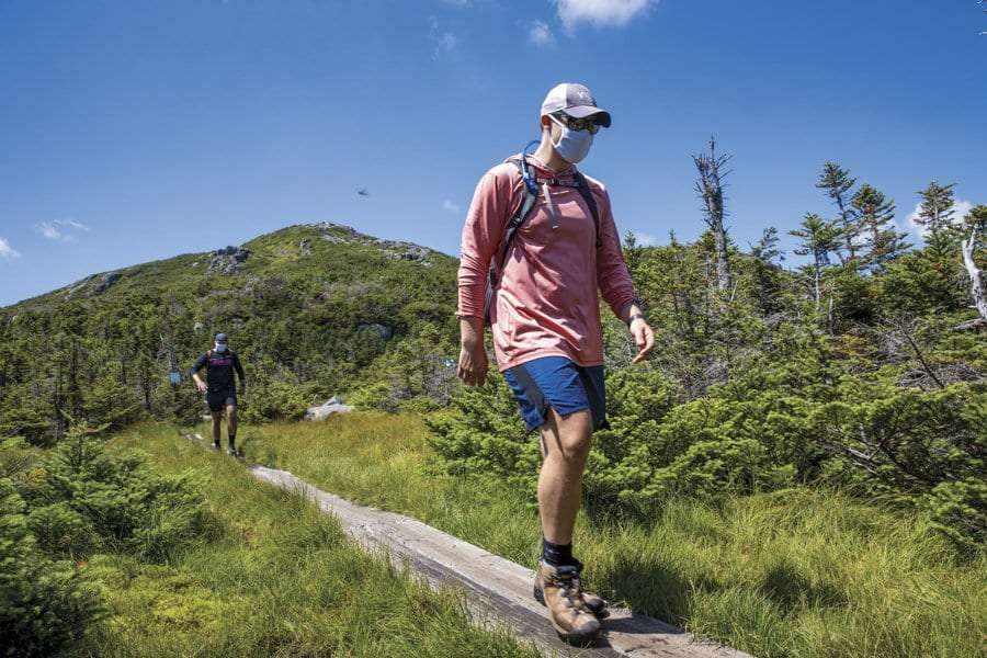 hikers during COVID