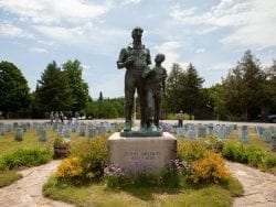 John Brown's memorial near Lake Placid.