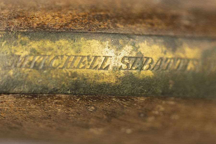 sebattis pistol inscription