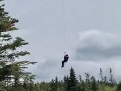 Forest Rangers rescue hiker from Lake Mary Louise