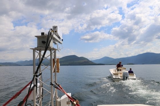 Renewable energy research uses Lake George as lab