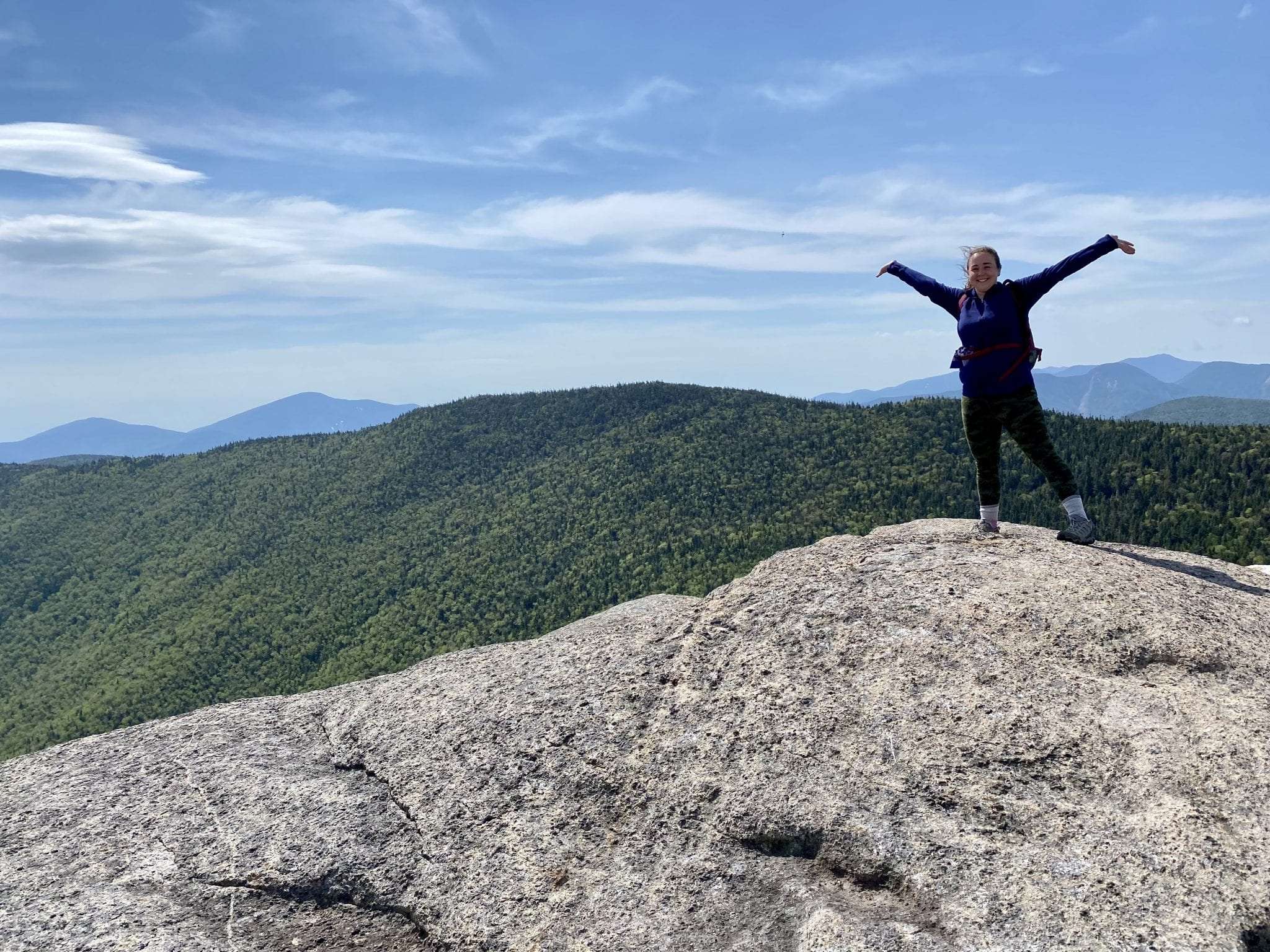 Gwendolyn Craig on Cascade Mountain