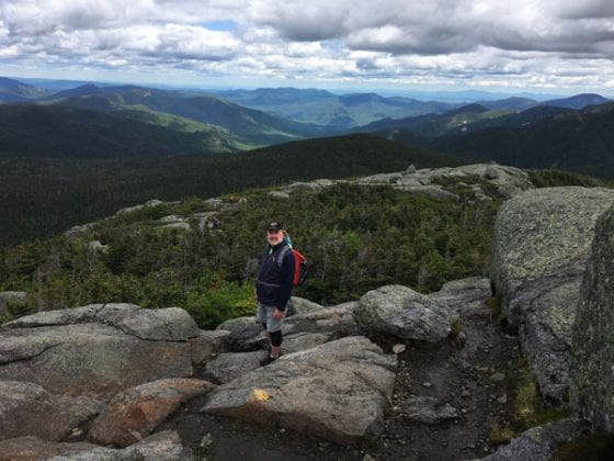 Jim atop Mt. Marcy.