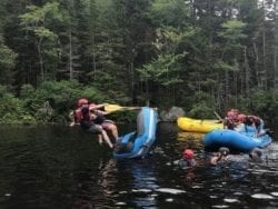 Rangers rafting training