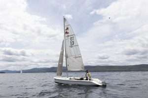 Adaptive sailing on Lake George
