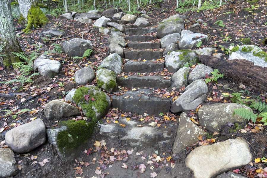 mount van hoevenberg trail work