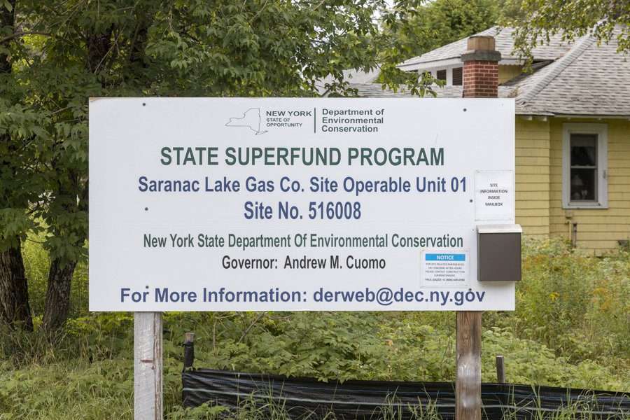 superfund clean up in Saranac Lake