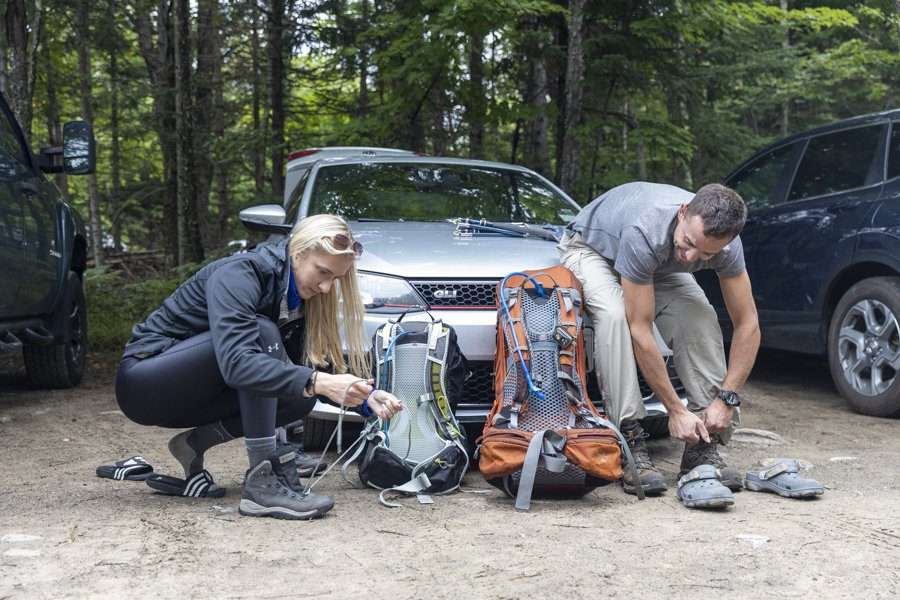 Because the Adirondack Park doesn’t have gates and traditional entrances like many state and national parks, there isn’t an immediately obvious place for hikers to go to get information about trails when they enter the High Peaks Region. Photo by Mike Lynch