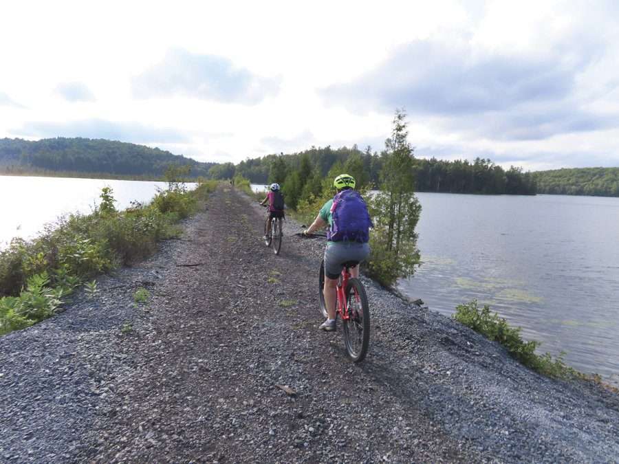 Adirondack Rail Trail provides opportunities to park and ride