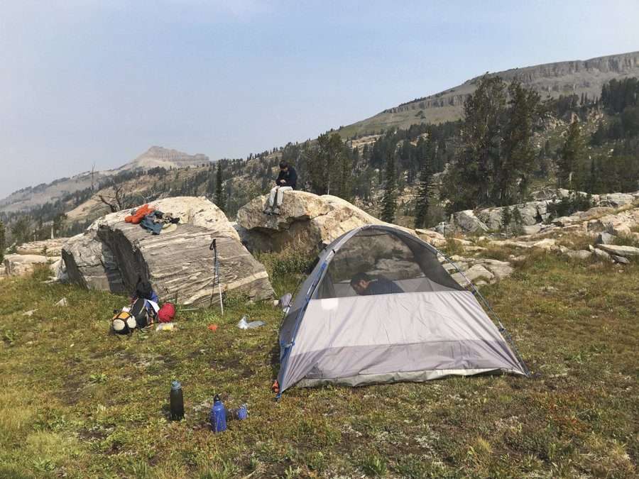 teton camping permits