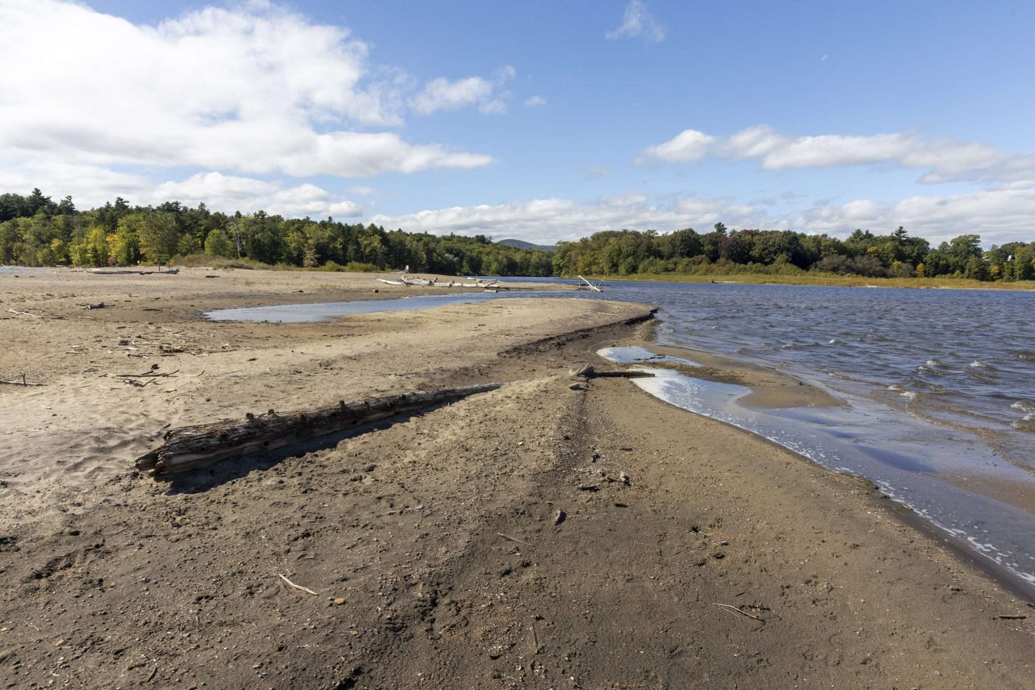 Noblewood Park, where the Boquet empties into Lake Champlain, in Willsboro in fall of 2021. Photo by Mike Lynch