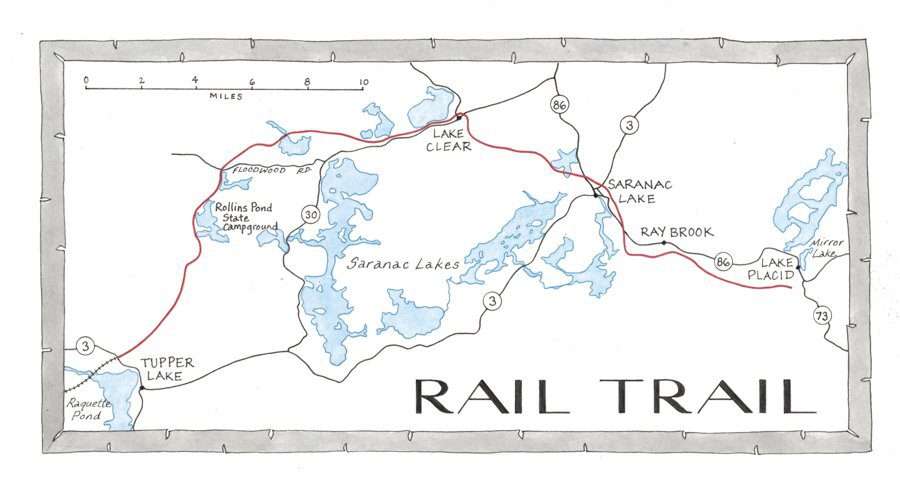 adirondack rail trail