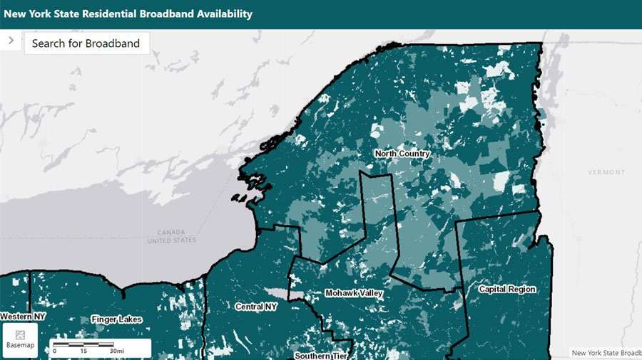 broadband map