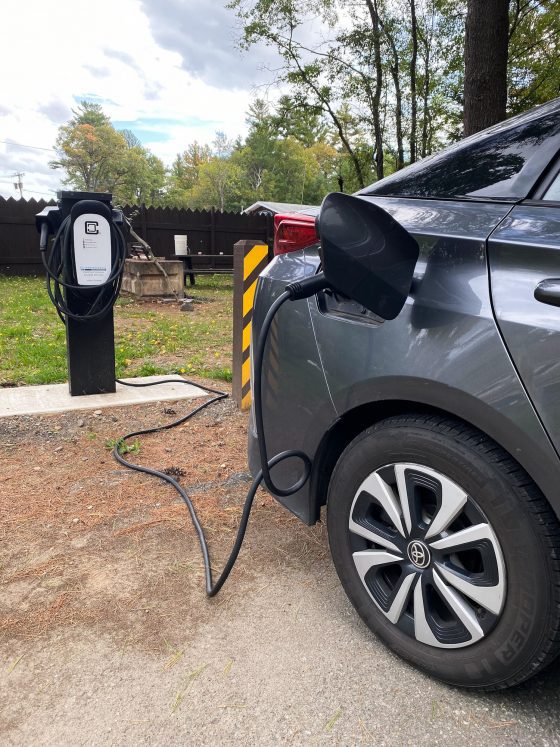 Campgrounds join list of places to charge electric vehicles
