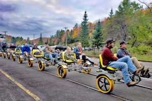 Rail bikes offer fall outing for all ages