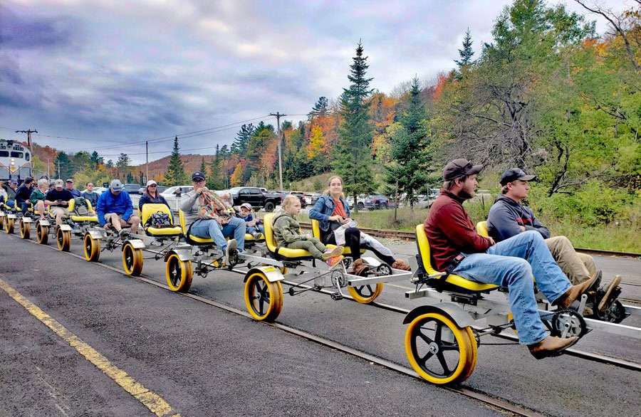 rail bikes