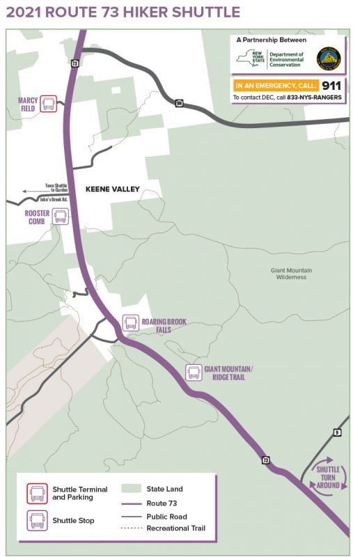 shuttle map