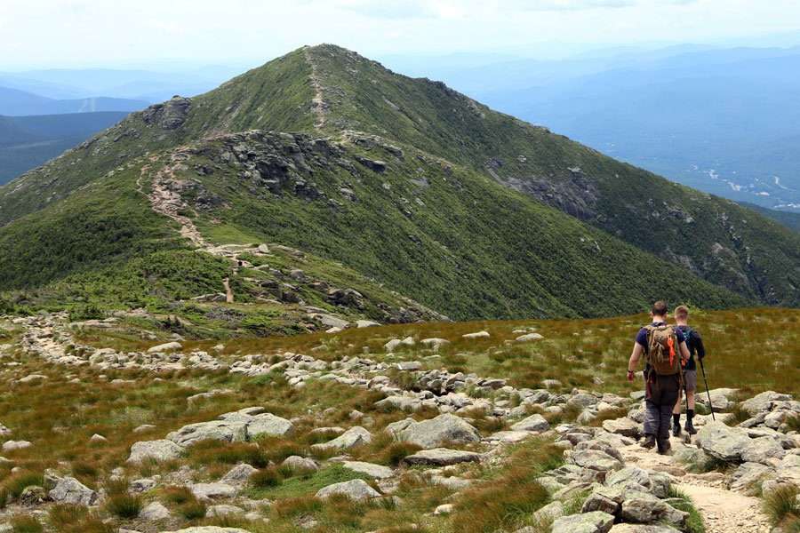 franconia notch hikers