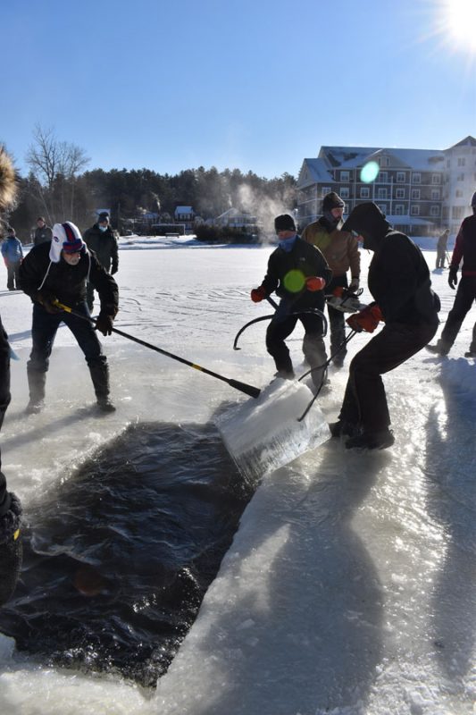 building ice palace