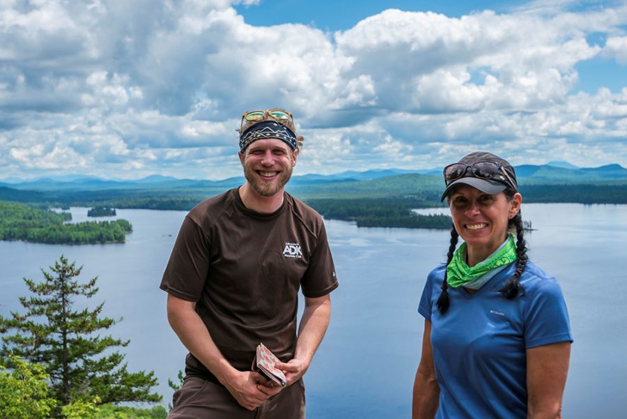 Peaks and Ponds authors Bobby Clark and Cat Hadlow