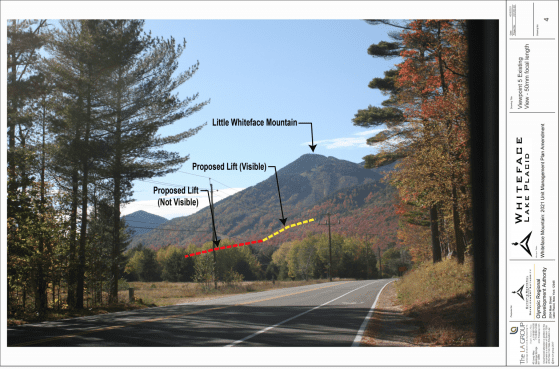 ORDA presentation slide on whiteface proposal