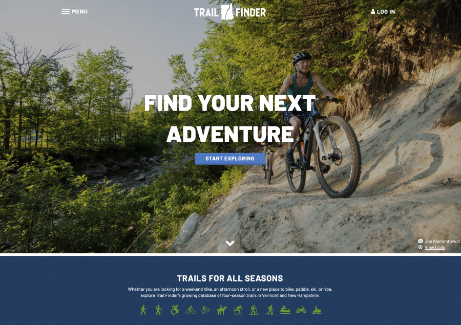 Trailfinder website