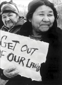 innu first nation protests hydropower quebec