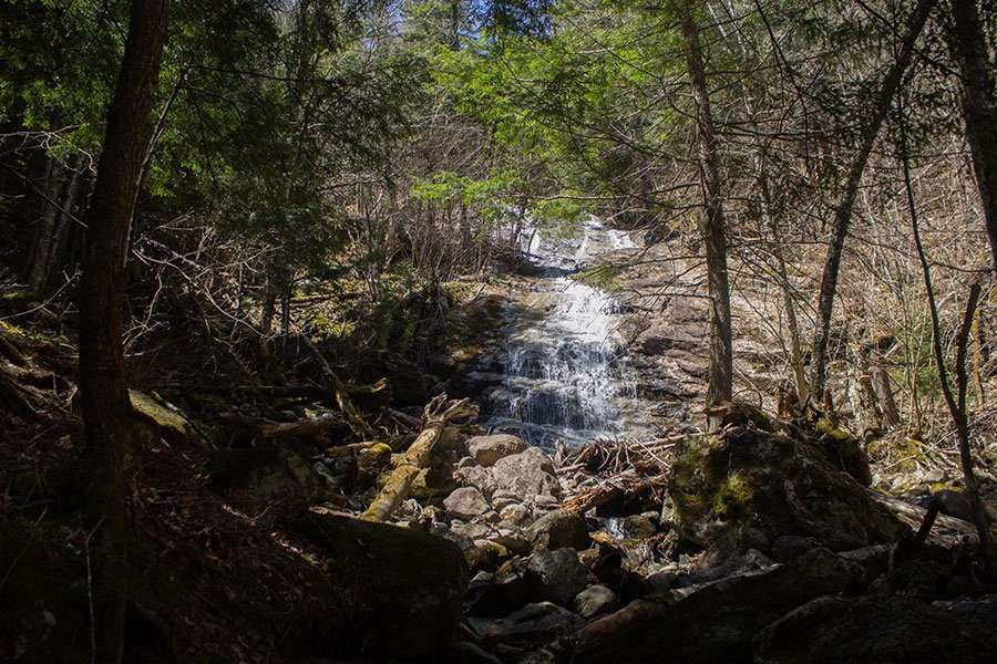 snow mountain trail