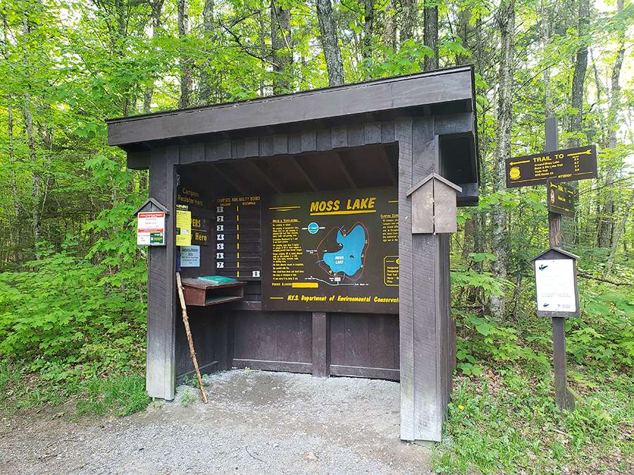 moss lake registration area