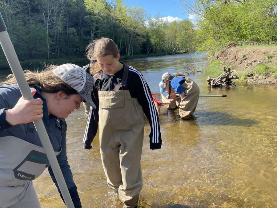 Keene students Ausable