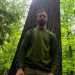 erik danielson and giant pine tree