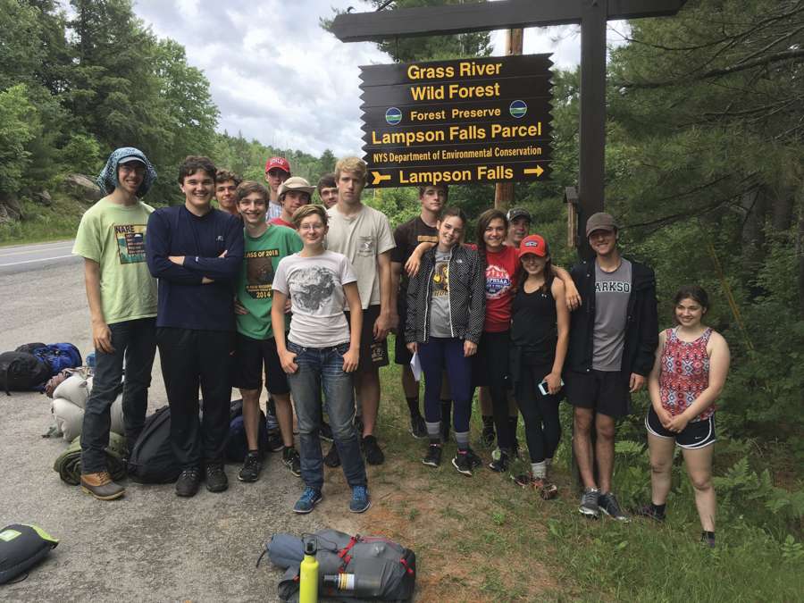 lampson falls class trip