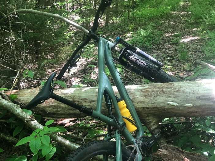 blowdown on bike ride