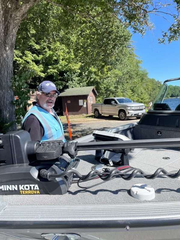 Piseco Lake boat steward Jim Reynolds