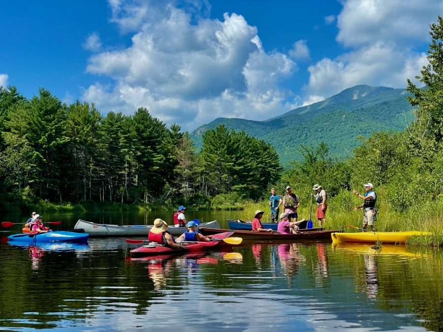 lake everest ausable river paddle